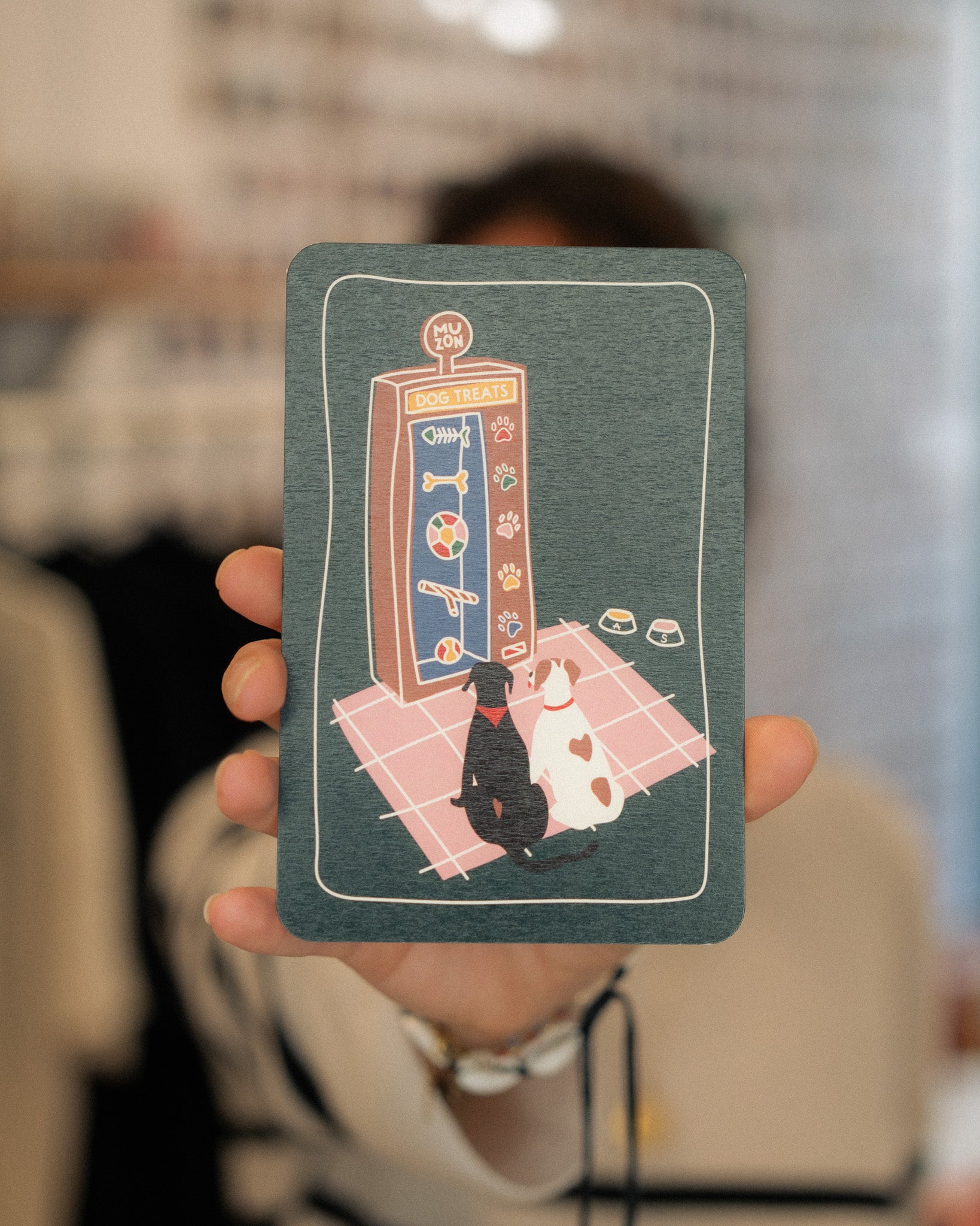 Carte postale Muzon - Dog Treats