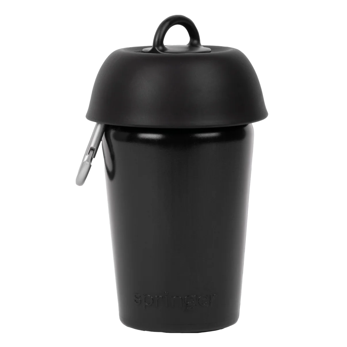 Gourde de voyage rétractable - Noir