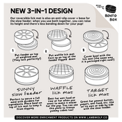 Tapis de léchage bento