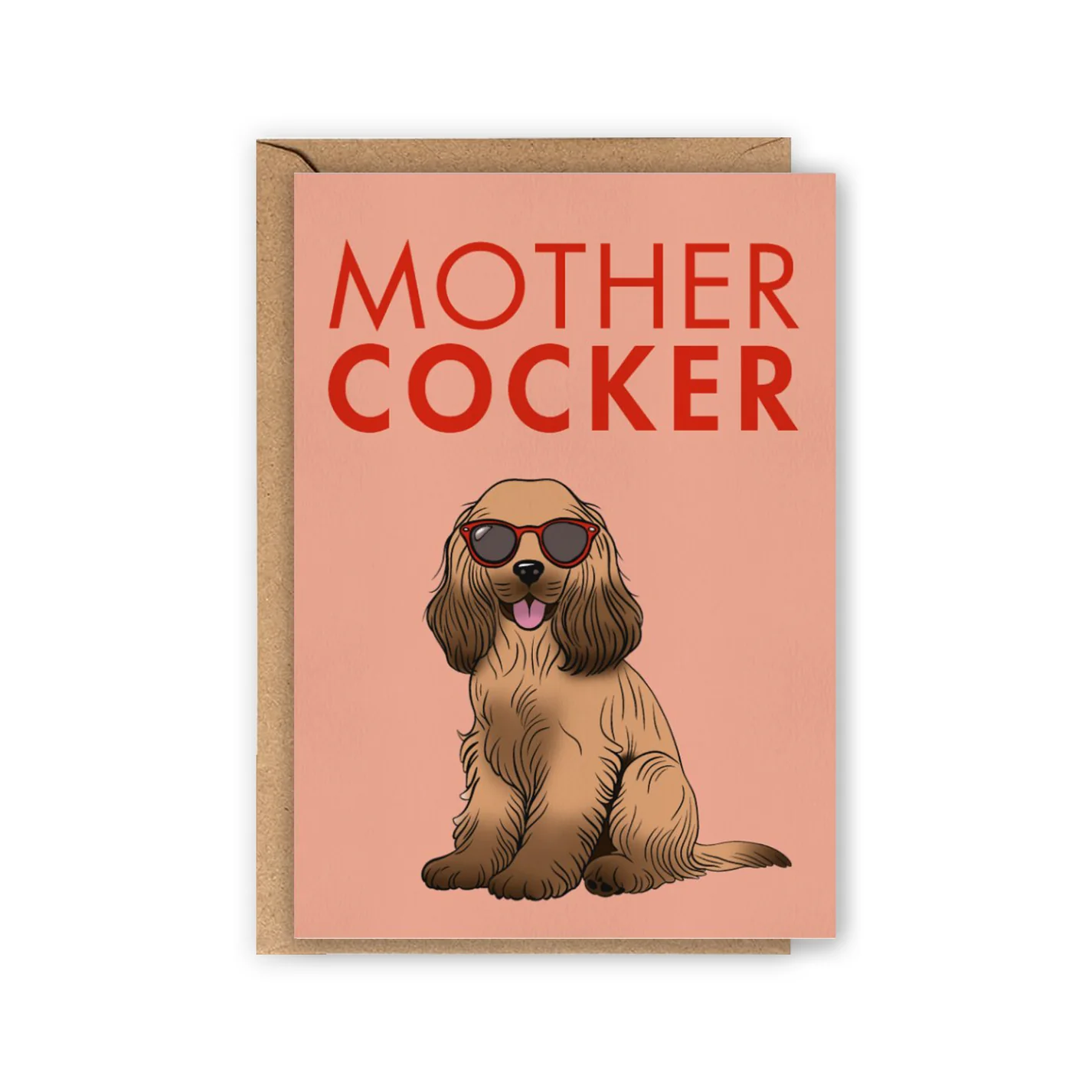 Carte Postale Cocker - Mother Cocker