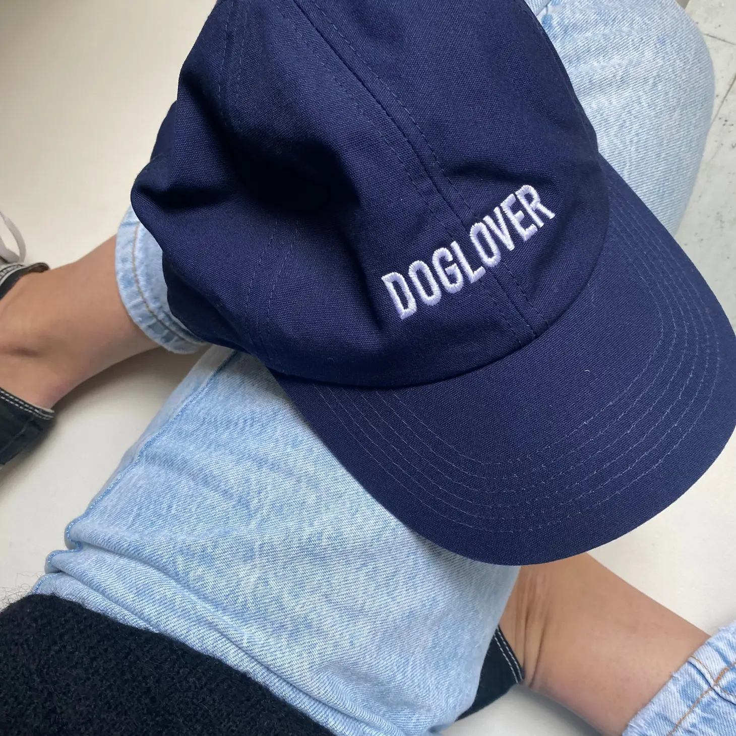 Casquette Dog Lover - Bleue-Casquette-Lieblingspfote-Muzon