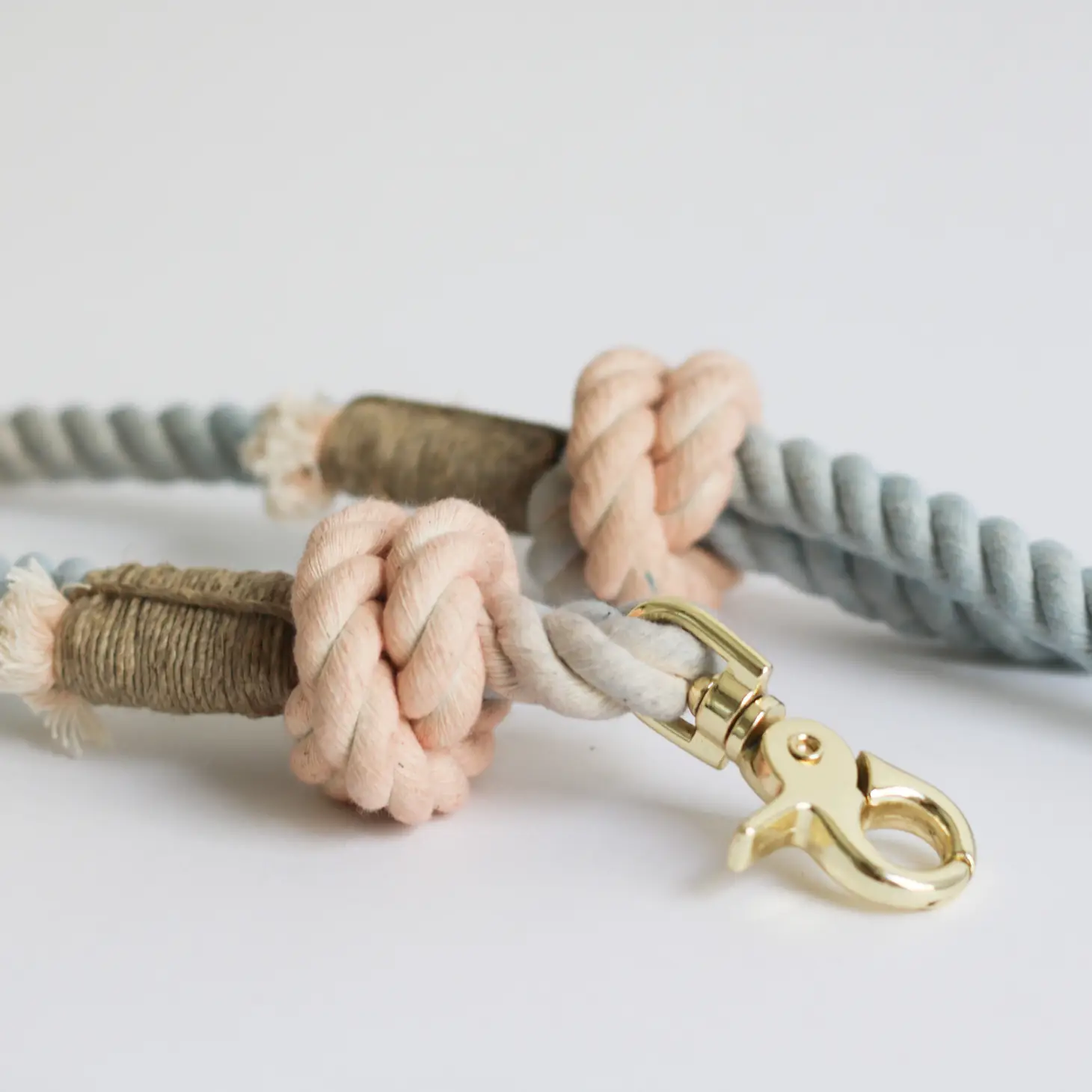 Laisse en corde - Sunset Sherbet-Laisses-Furlou-Muzon