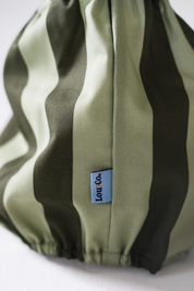 Snood - Rayures vertes