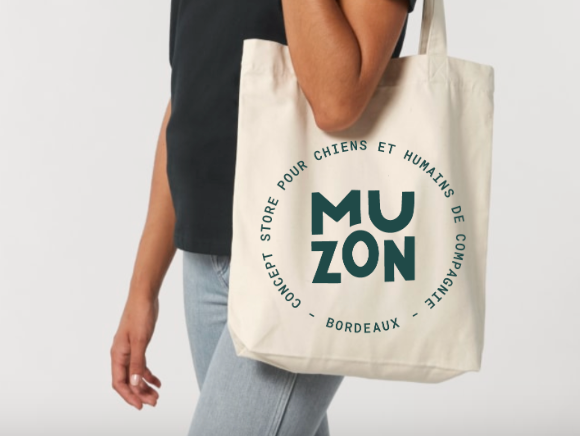Tote bag Muzon - Natural-Tote bag-Muzon-Muzon