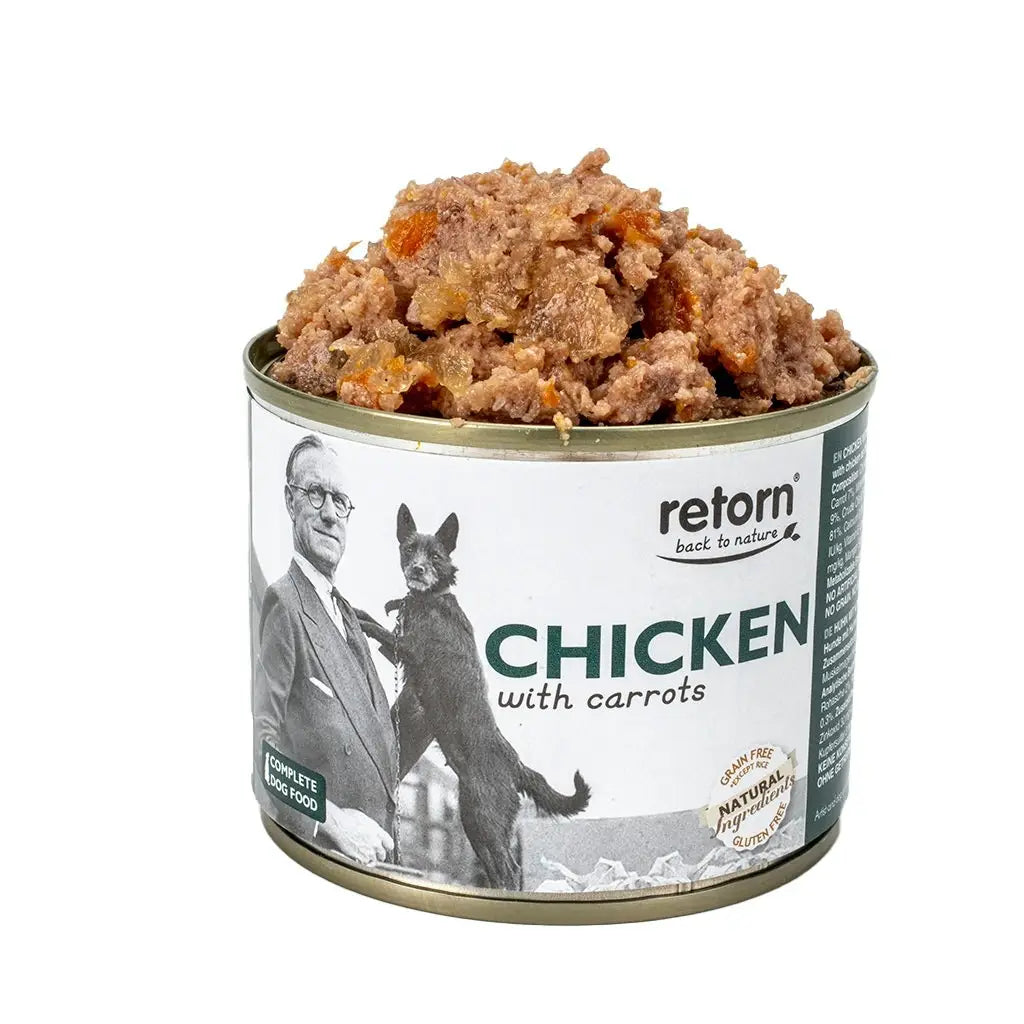 Poulet et carottes - Pâté naturelle