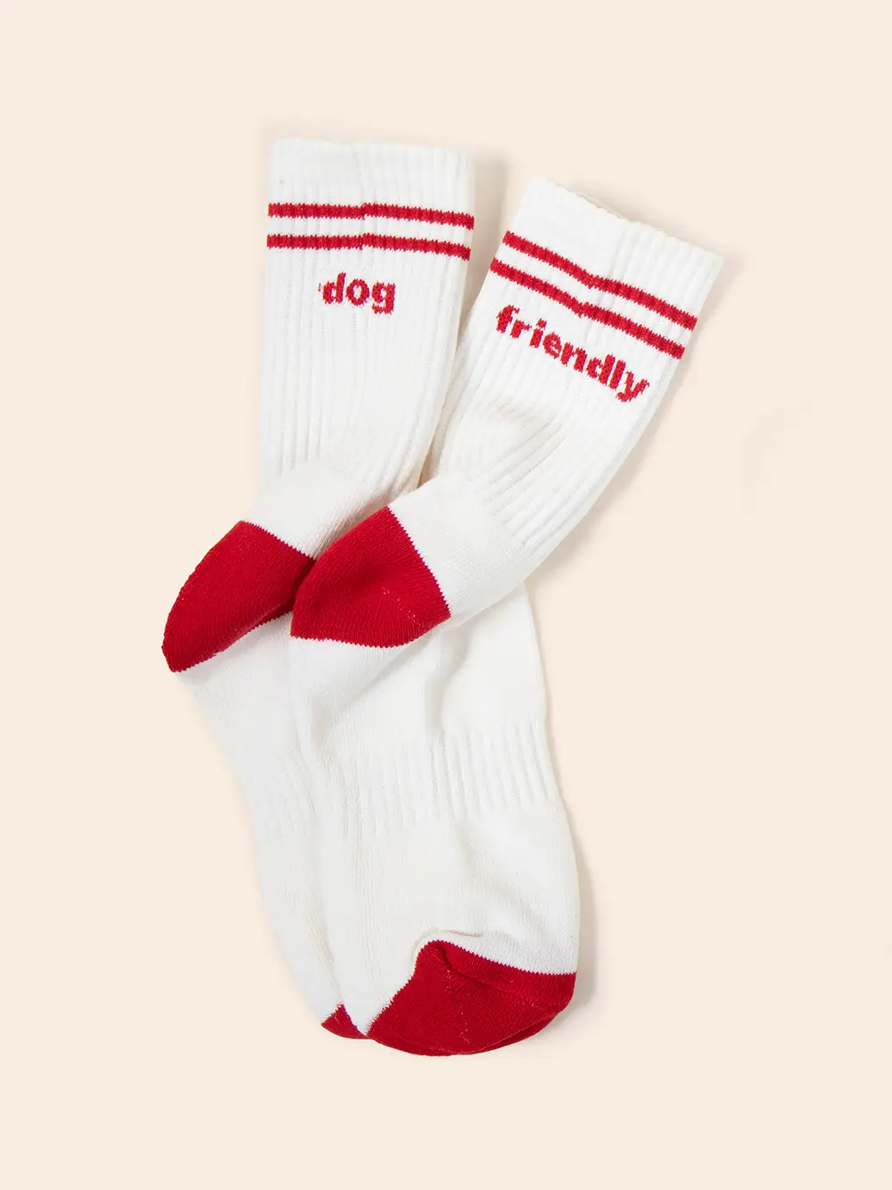 Chaussettes Dog Friendly - Rouge