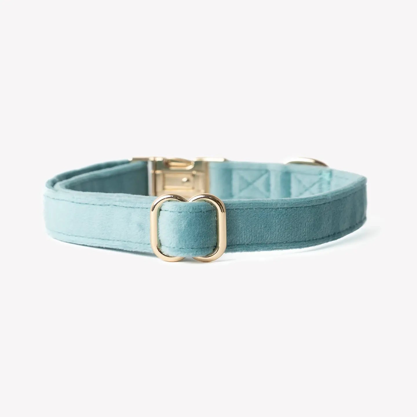 Collier velours - Bleu