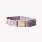 Collier velours - Lilas