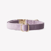 Collier velours - Lilas