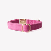 Collier velours - Fuchsia