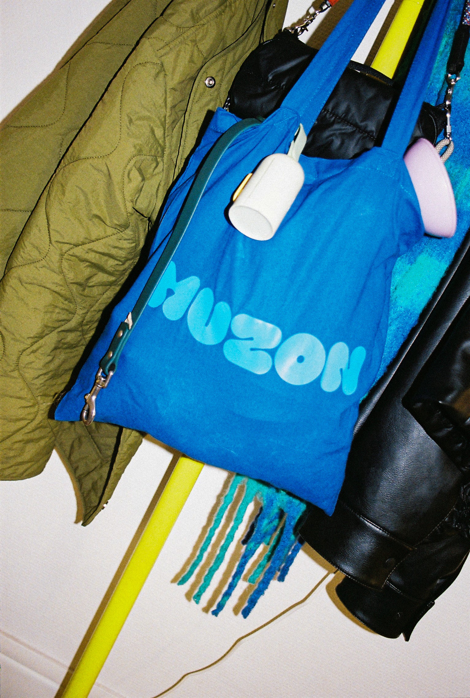 Tote bag Muzon bleu