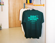 T-shirt "Dog social club" Vert
