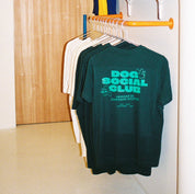 "Dog social club" T-shirt - Green