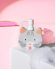 Distributeur de savon chat