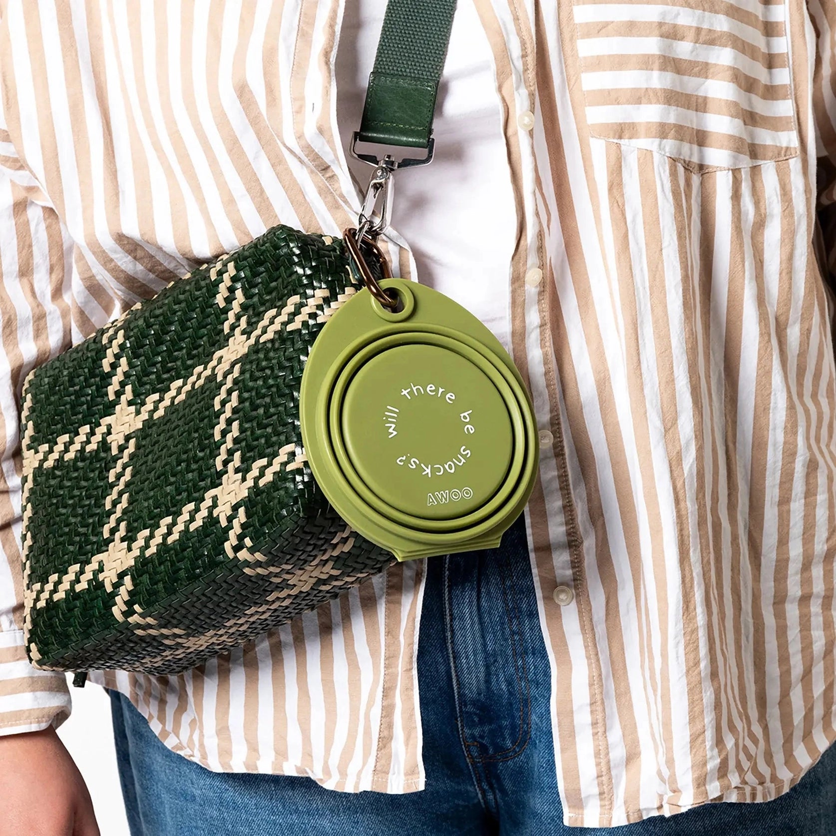 Gamelle de voyage pliable - Olive