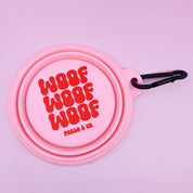 Gamelle pliable - Woof Woof