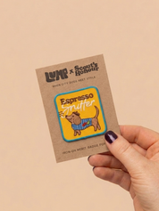 Badge thermocollant pour chien "Espresso sniffer"