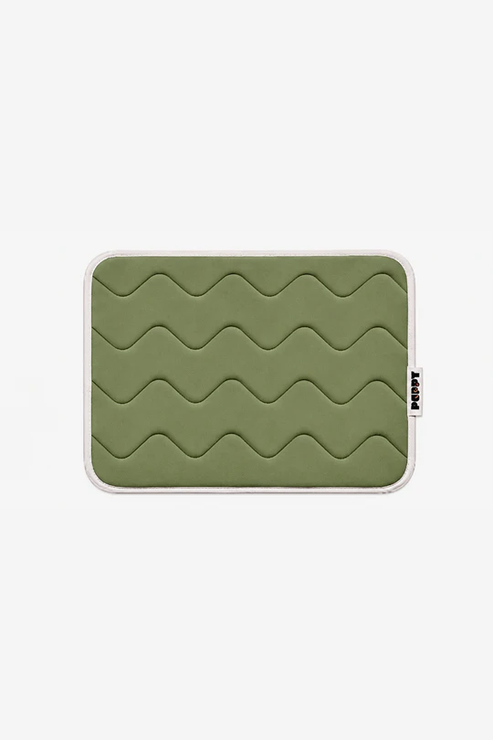 Tapis rafraichissant à mémoire de forme - Kaki