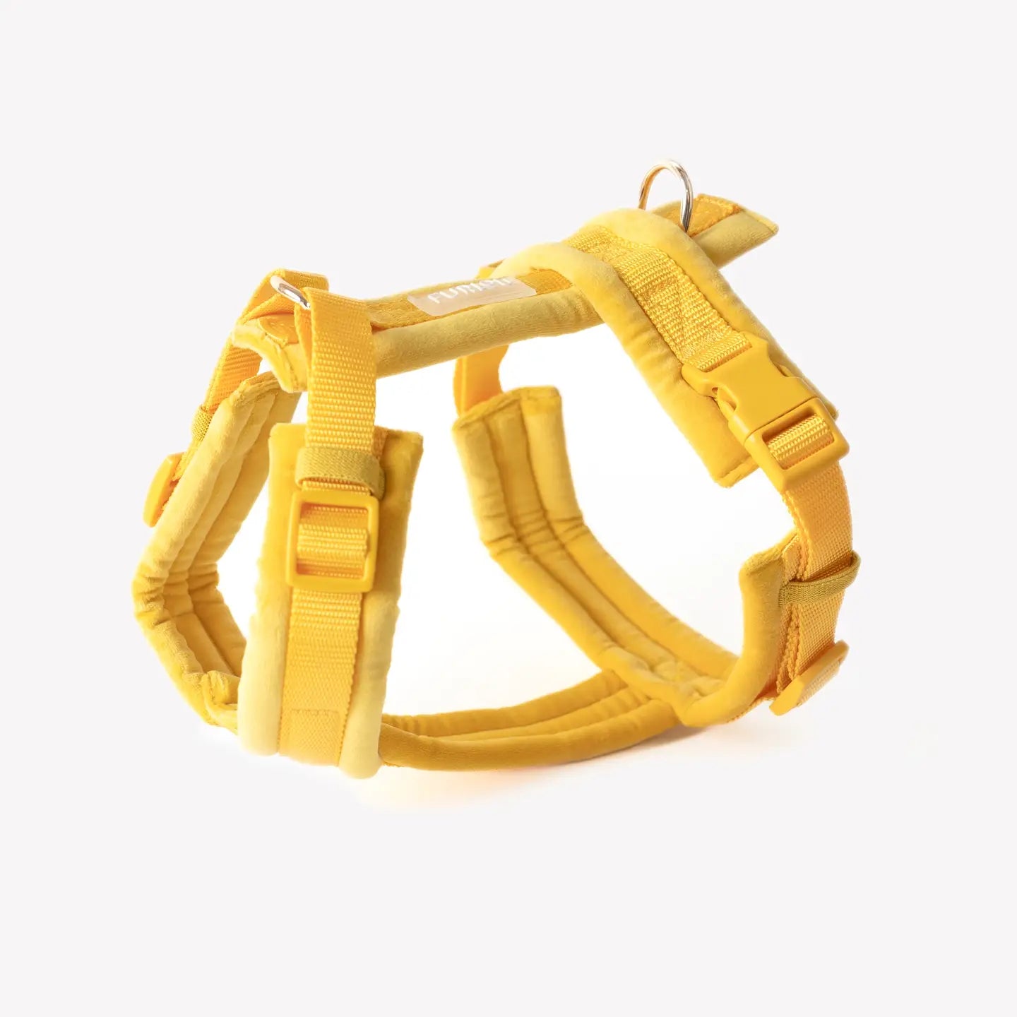 Harnais velours - Jaune