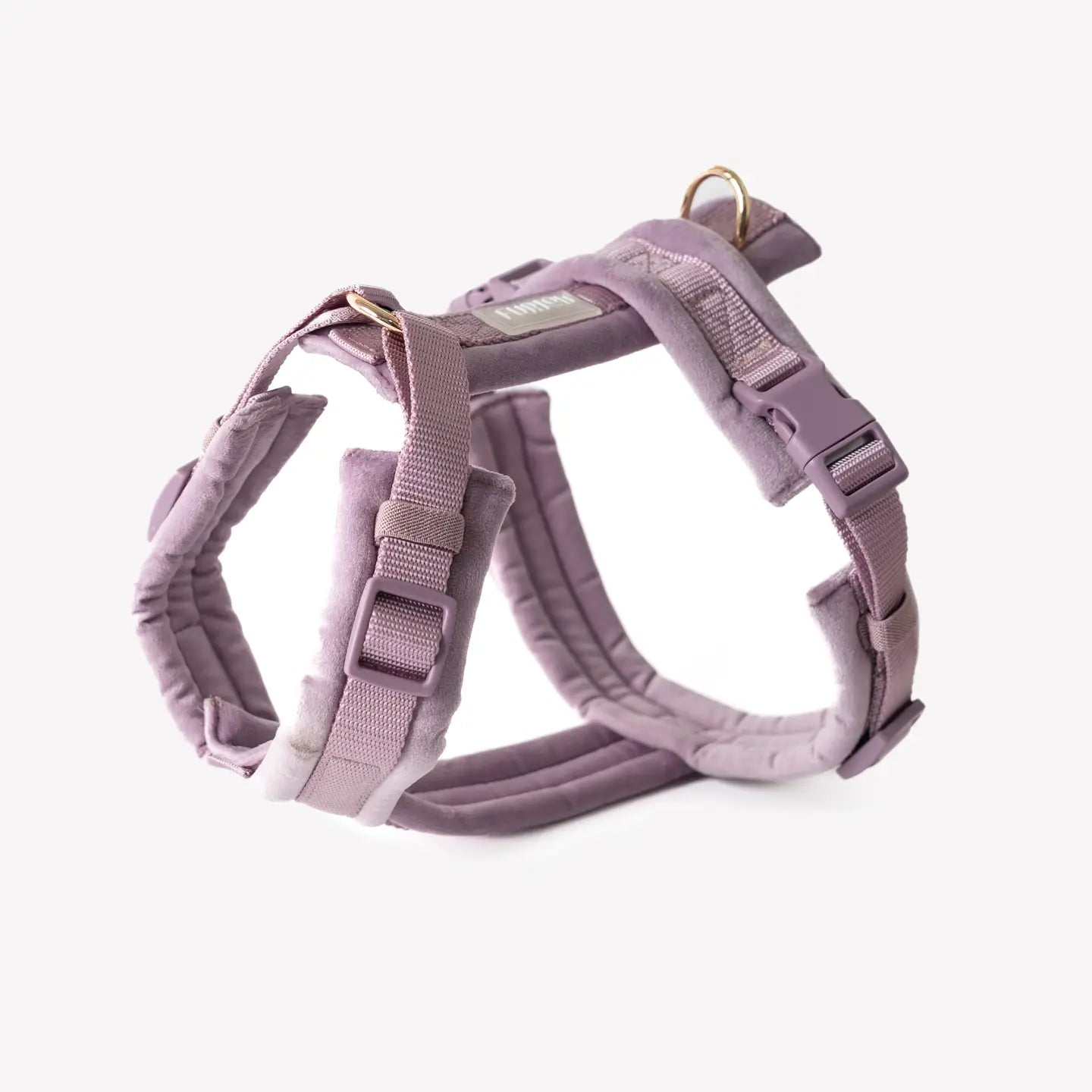 Harnais velours - Lilas