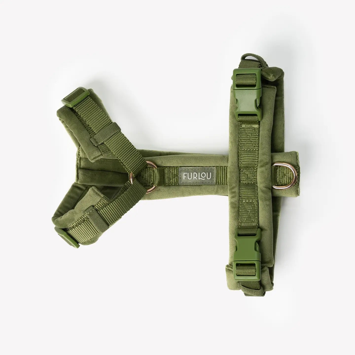 Harnais velours - Vert