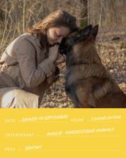 Découverte kinésiologie animale avec Maylis - 19.09.2026
