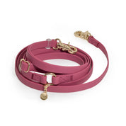 Laisse 4-en-1 mains libres waterproof - Framboise