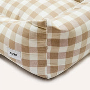 Canapé pour chien vichy - Beige