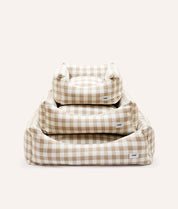 Canapé pour chien vichy - Beige