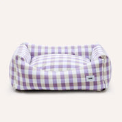 Canapé pour chien vichy - Violet