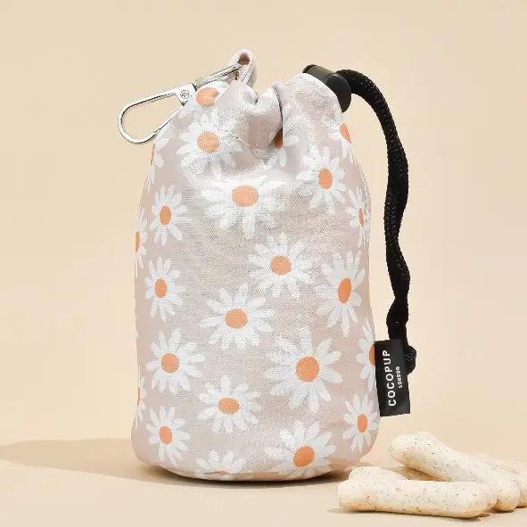 Pochette à friandises imperméable avec cordon de serrage - Fleurie