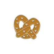 Charm pour collier chien en forme de bretzel, marque Furei Pets