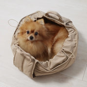 Sac de transport pour petits chiens - Crème
