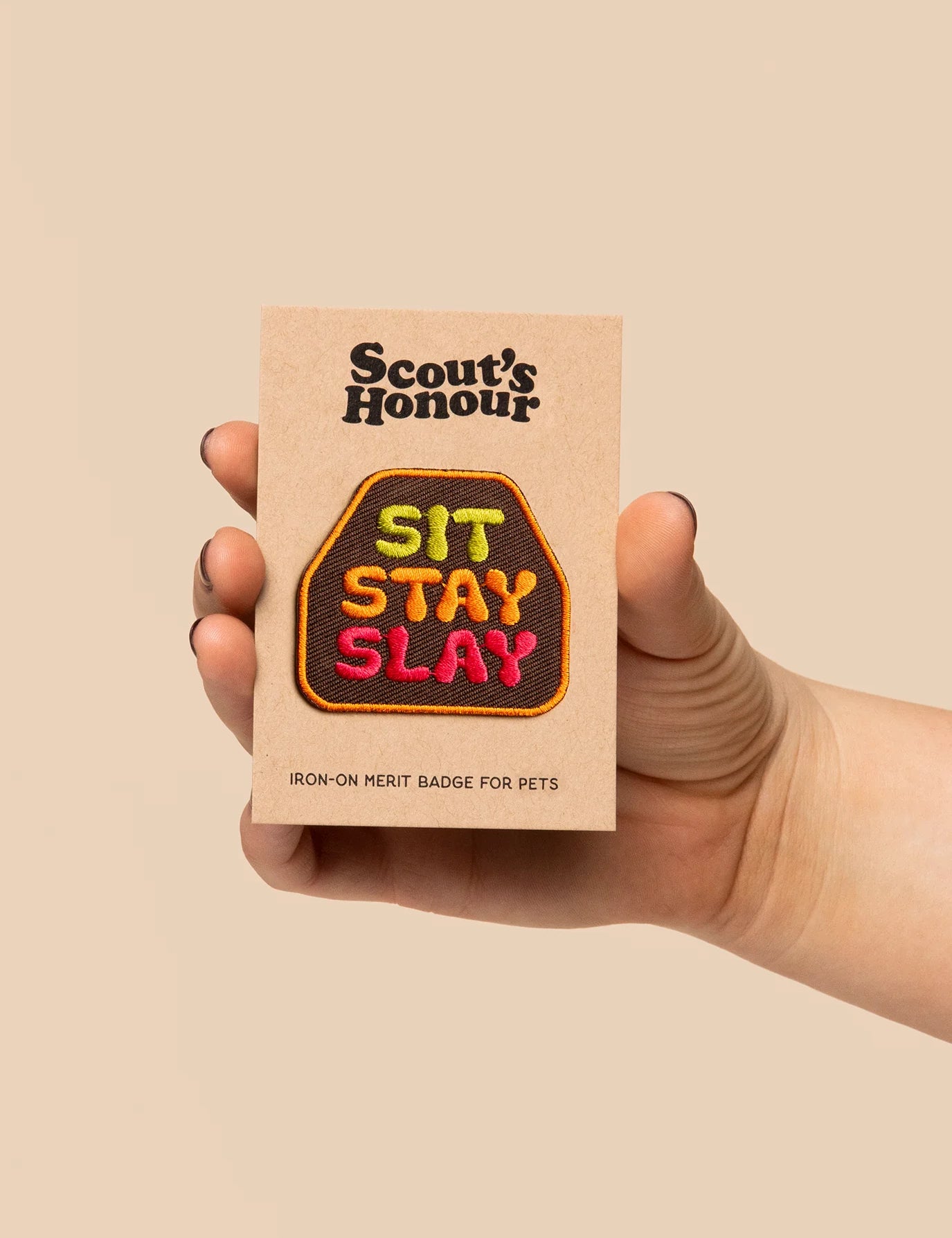 ScoutsHonour_IronOnPatch_SitStaySlayPatch.webp