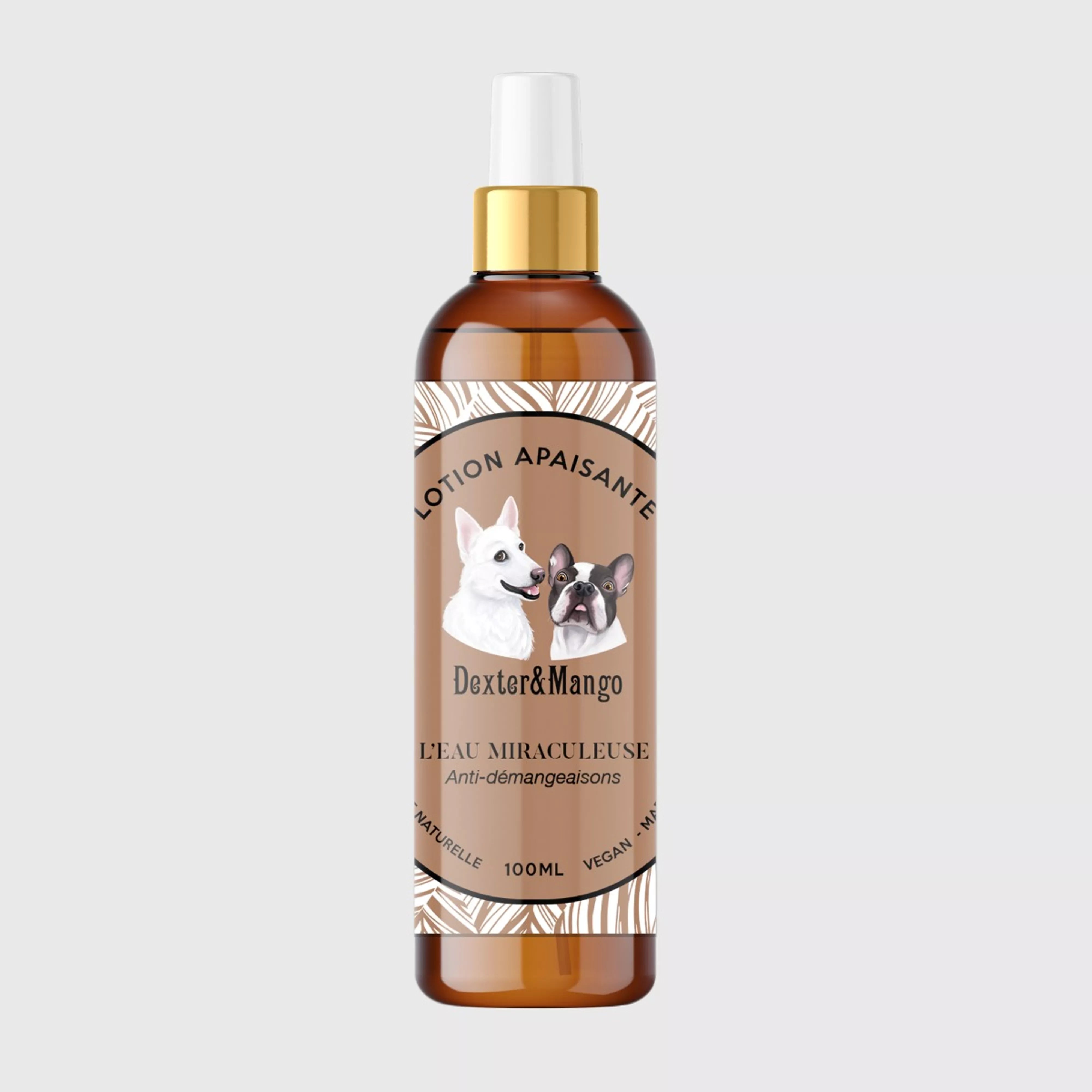 Lotion apaisante chien