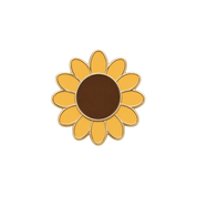 Charm pour collier chien en forme de tournesol, marque Furei Pets