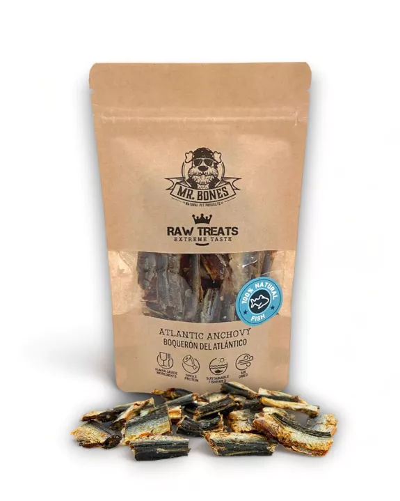 Anchois d'Atlantique pour chien - Friandises naturelles