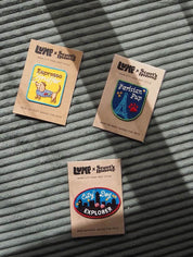 Badge thermocollant pour chien "City dog explorer"