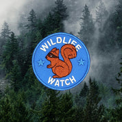 Badge thermocollant pour chien "Wildlife Watch"