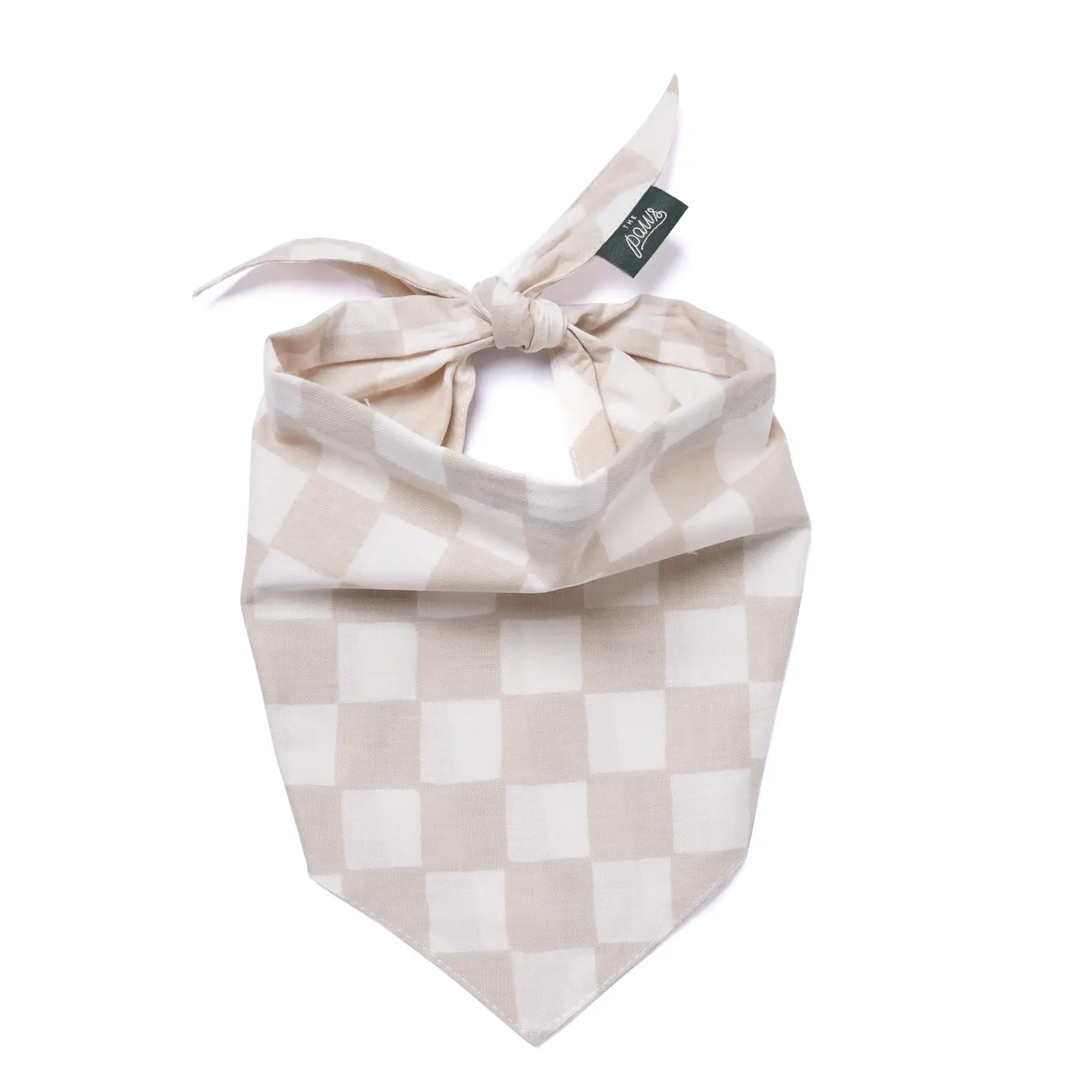bandana-pour-chiens-damier-beige-1.png