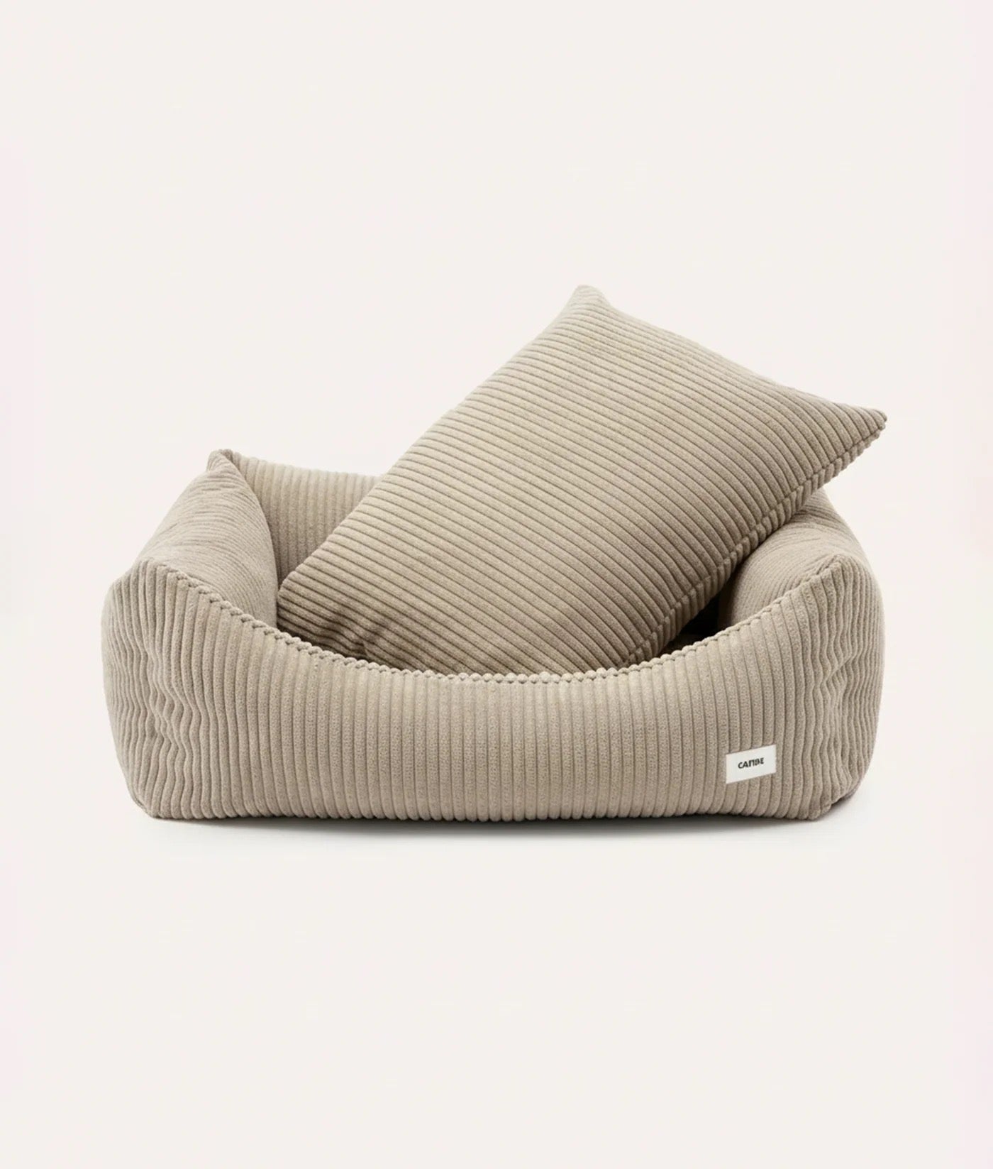 Corduroy Dog Sofa - Green