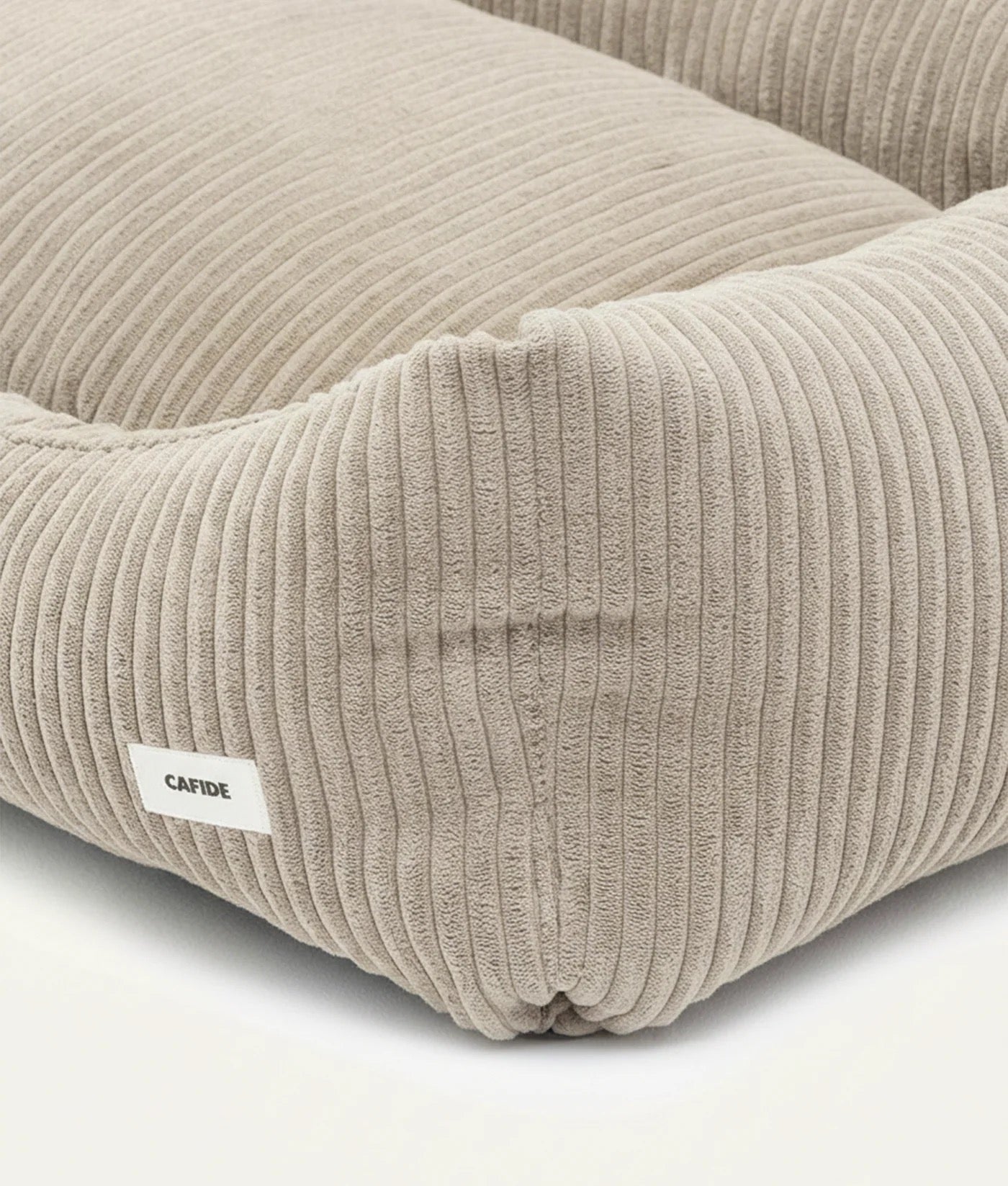 Corduroy Dog Sofa - Green
