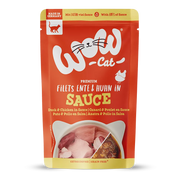Canard et poulet - Nourriture en sauce pour chat