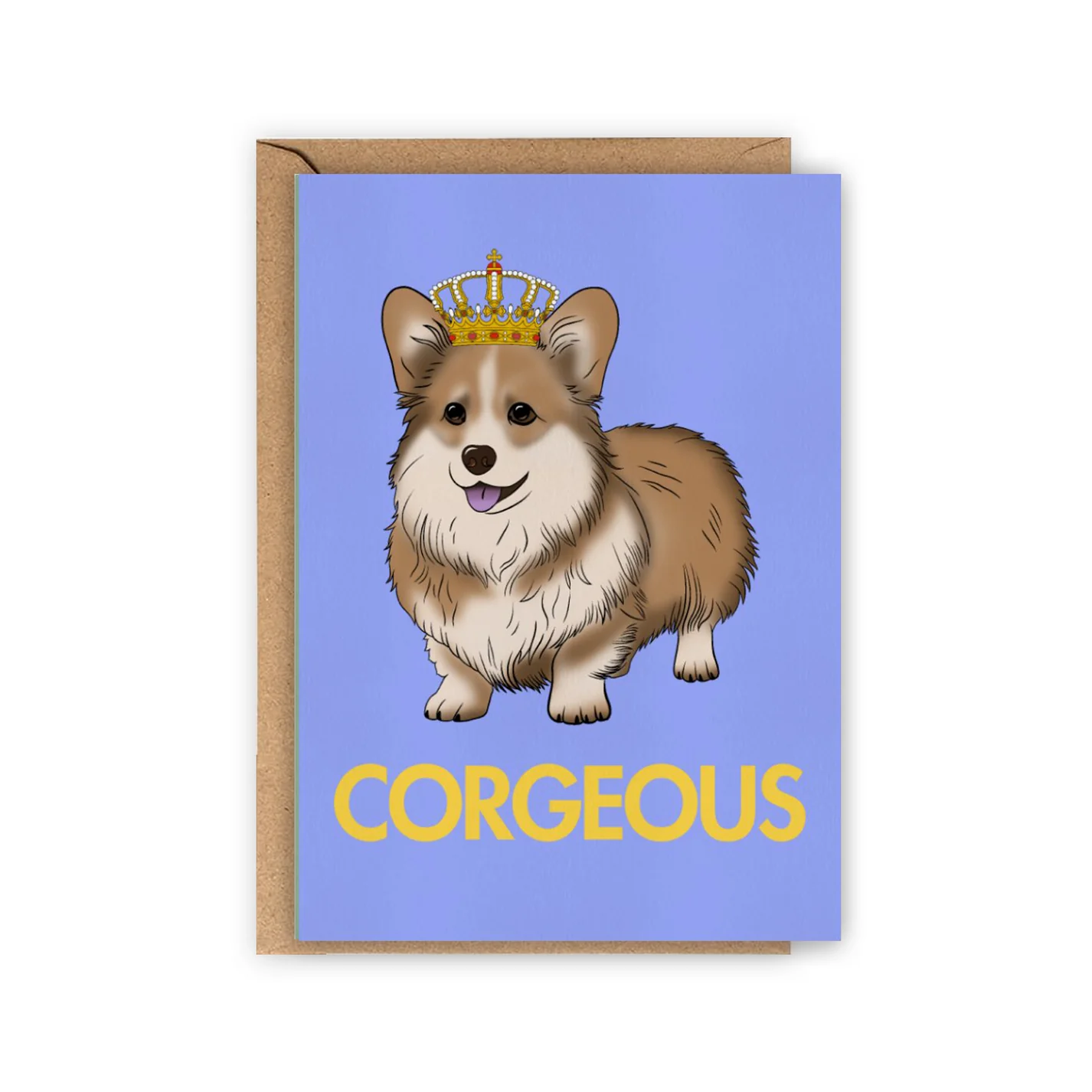 Carte Postale Corgi - Corgeous