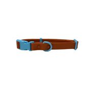 Wasserdichtes Halsband – Schokoblau