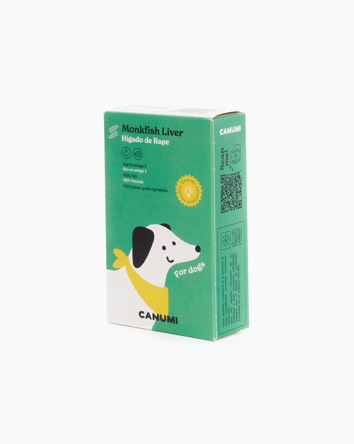 Foie de lotte naturel pour chien-Friandises-Canumi-Muzon