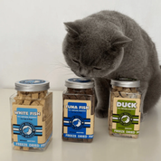 Poissons blancs - Friandises naturelles pour chien et chats