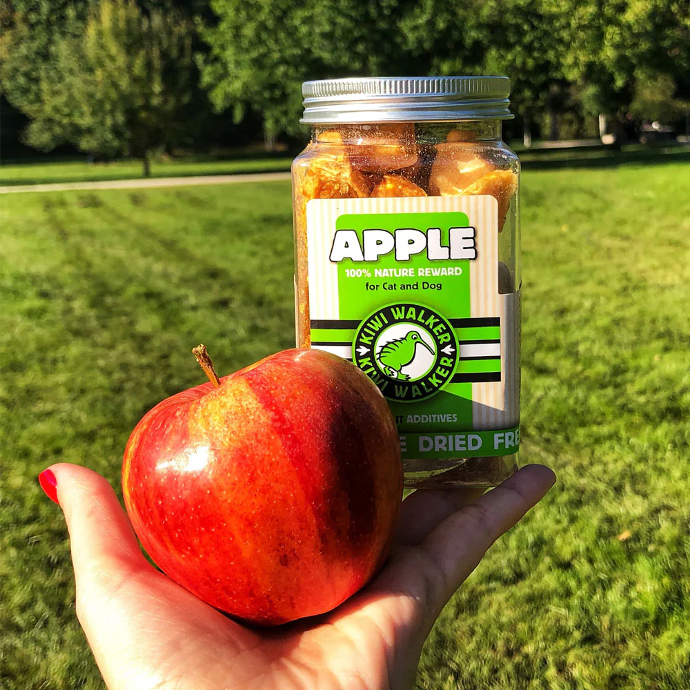 Pommes déshydratées - Friandises naturelles pour chien