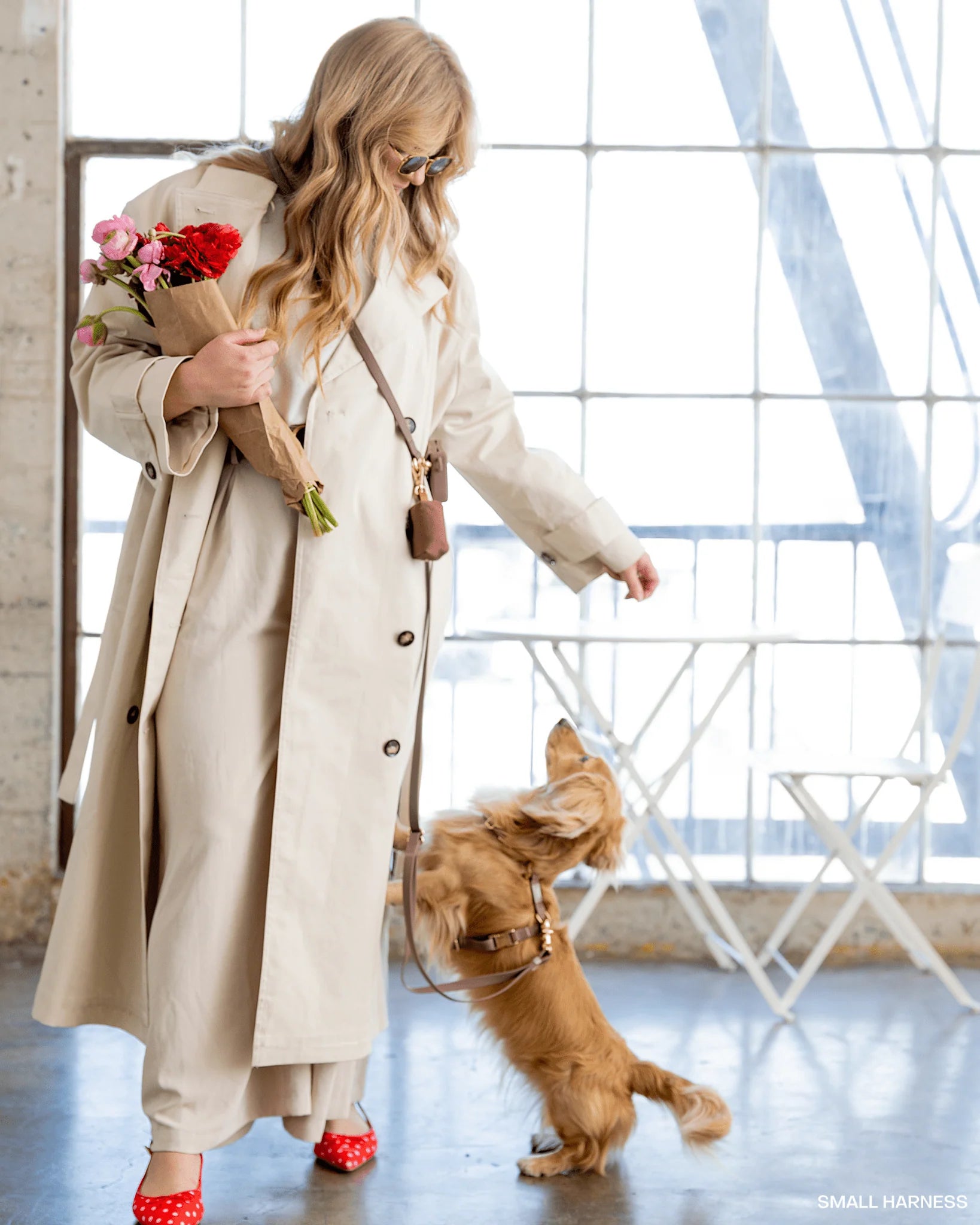 Harnais waterproof - Espresso brown