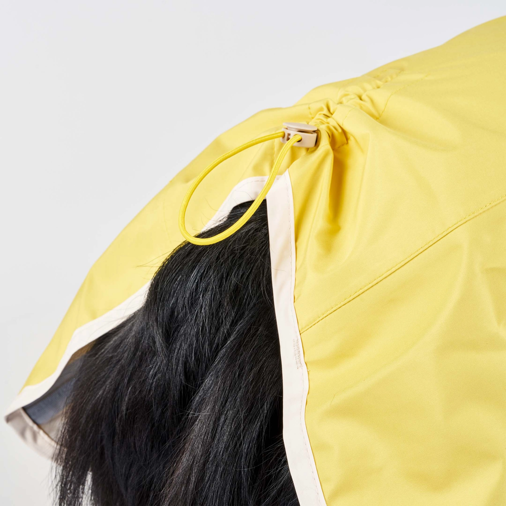 Imperméable pour chien - Blanc & Jaune
